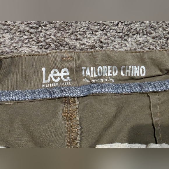 Lee Platinum Lable Tailored Straight Leg Chino Pants Size 8M - Picture 5 of 7